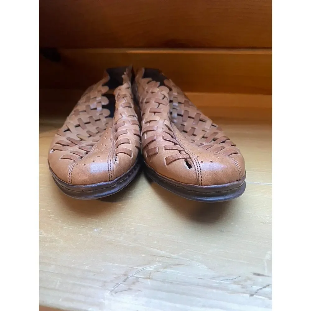 Vintage leather slip